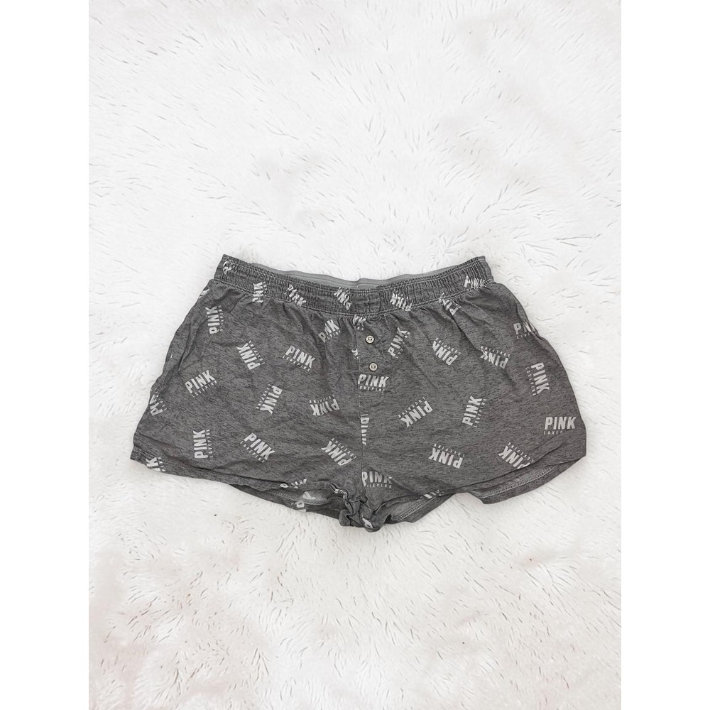Victoria's Secret PINK Logo Sleep Boxer Shorts Size S